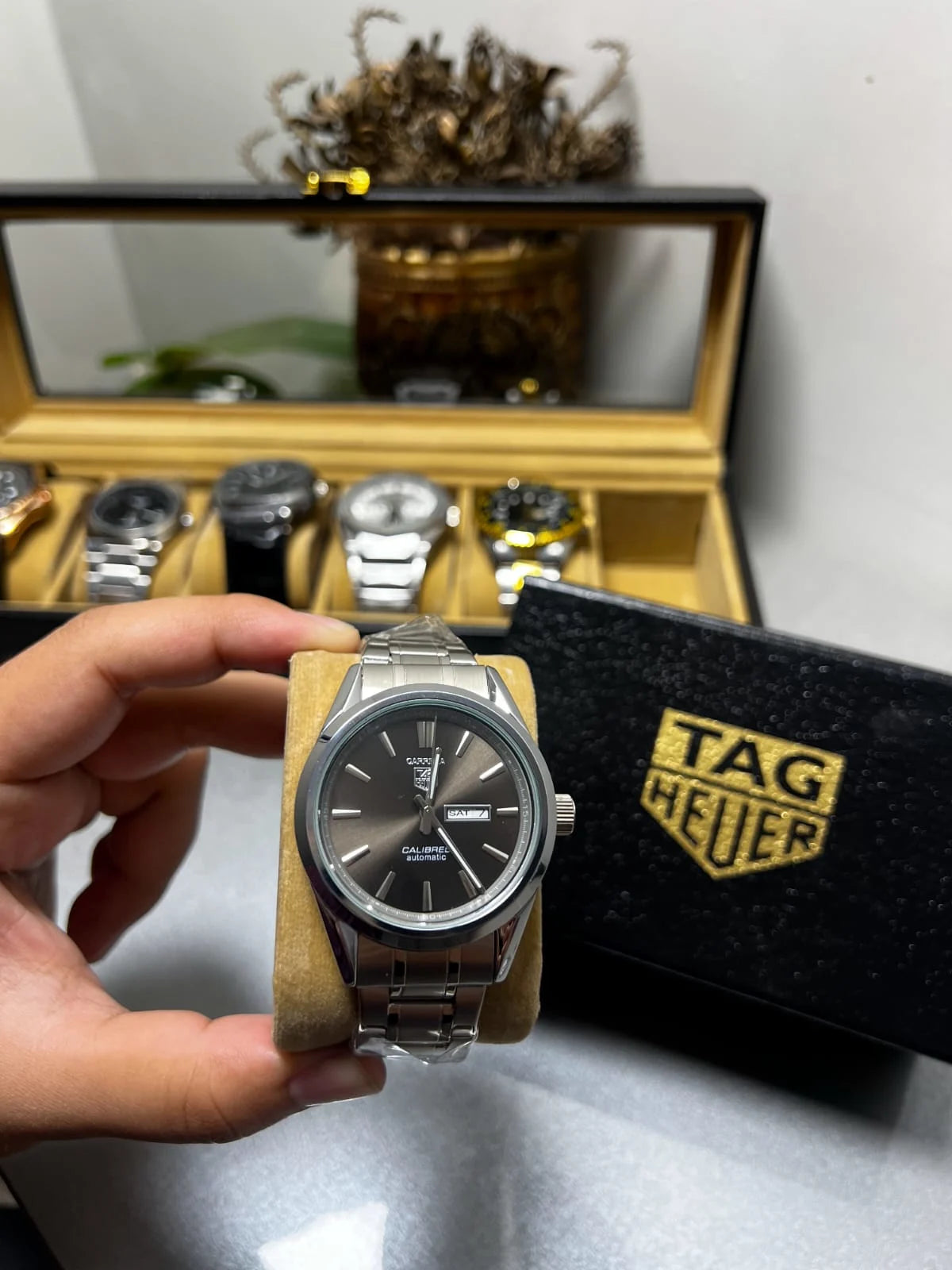 TAG HEUER Calibre 5 | Stainless Steel Chain